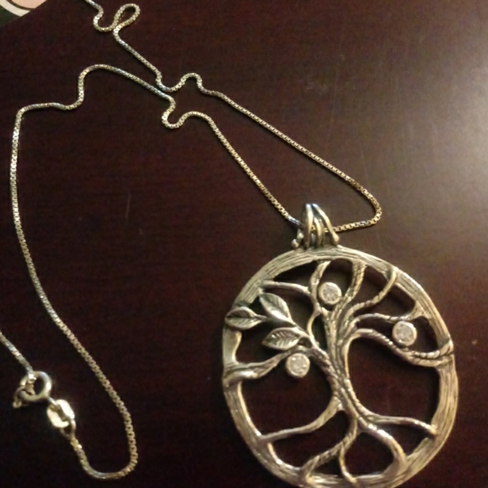 Sterling Tree Of Life Pendant